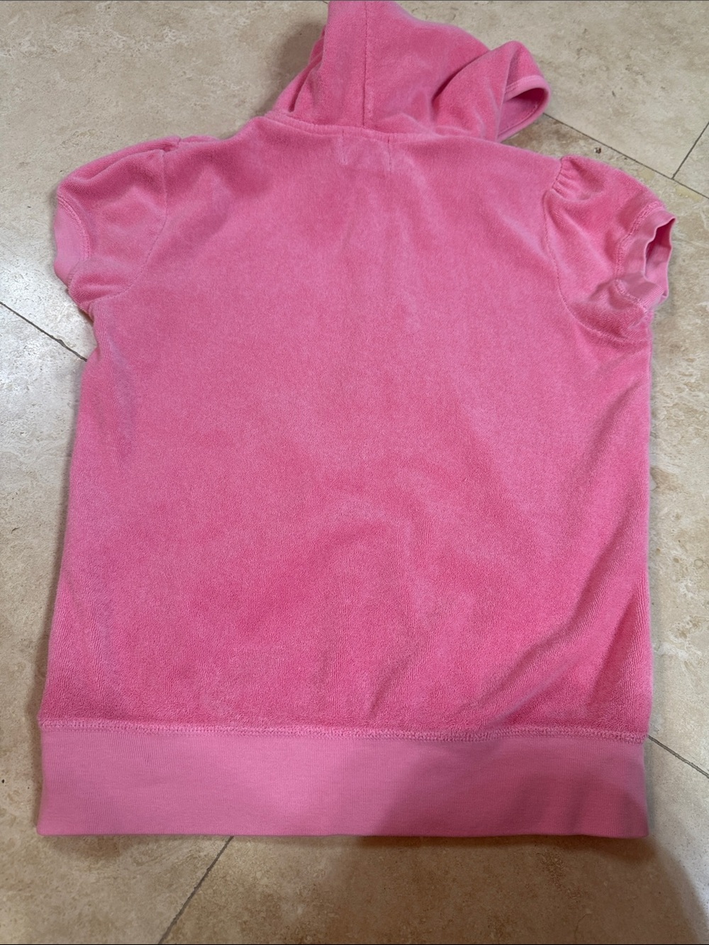 Juicy Couture Pink Terry Zip Hoodie! - Picture 4 of 4